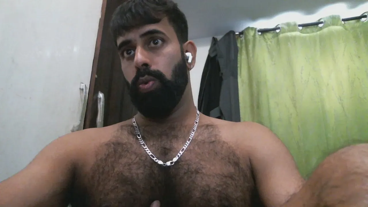 Indiankinghairy —  #bigass #smoke #masturbation #armpits #cum #ass #feet