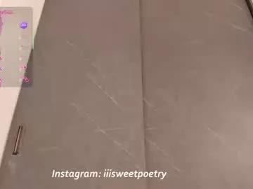 sweet_poetry from Chaturbate is Freechat