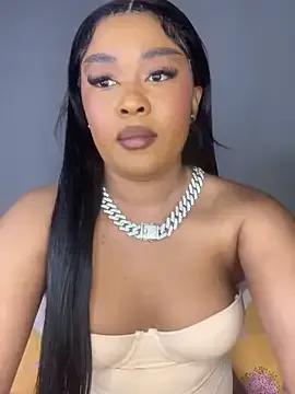 BlackBarbieX23 from StripChat is Freechat