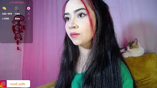 Freechat corallwells on StripChat