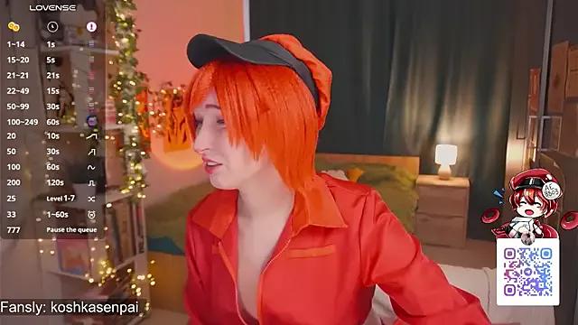 koshkasenpai from StripChat is Freechat