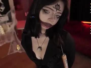 miuri_miy — Lady Dimitrescu is backMy favorite levels: 11-33-77-111 tks - Goal: Ice cubes on nipples  [190 tokens left]  #halloween #teen #smalltits #18 #goth