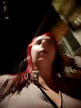 StripChat angel__red_ is Freechat angel__red_ — Masturbation in front of the mirror