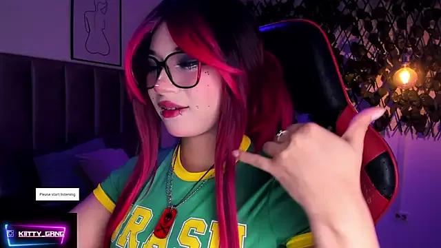 Kitty_Gang — Amazing ride the dildo + rub clit 